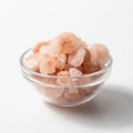 Pink Himalayan salt crystals